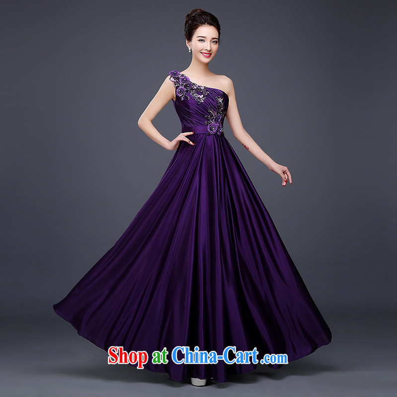 Pure bamboo love dresses Evening Dress 2015 new toast serving spring, Bridal wedding dress girls and stylish red long crowsfoot single shoulder deep blue tailored contact Customer Service