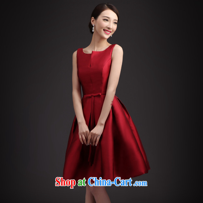 Martin Taylor 2015 retro dresses Korean spring and summer, a solid color beauty Evening Dress graphics thin dress dresses of Yuan short skirt red XL, Taylor Martin (TAILEMARTIN), online shopping