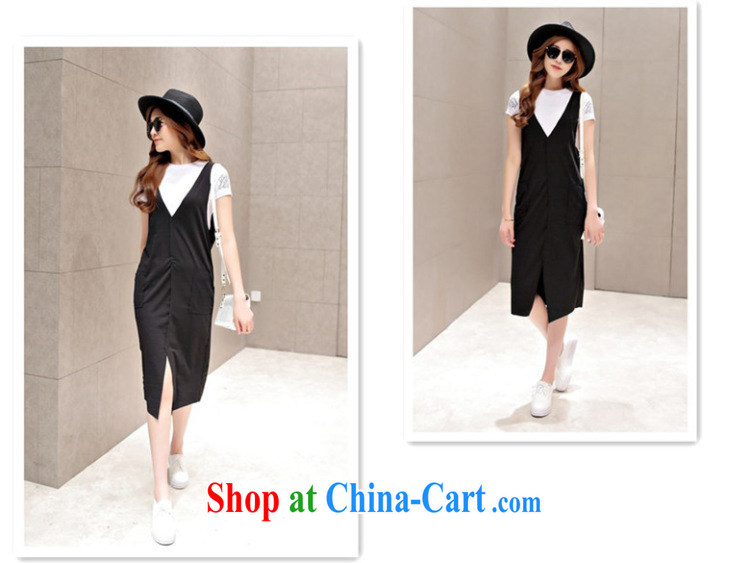 Type color, in accordance with the 2015 new short sleeve fitted dress Korean version in cultivating long-skirt with two sets of picture color XL pictures, price, brand platters! Elections are good character, the national distribution, so why buy now enjoy more preferential! Health