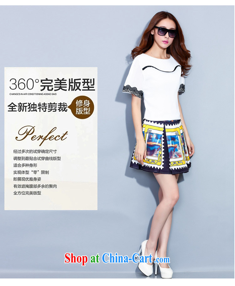 Type color, in accordance with the 2015 summer stamp half skirt Kit large short skirts lace cuff antique ethnic wind Kit skirt white XL pictures, price, brand platters! Elections are good character, the national distribution, so why buy now enjoy more preferential! Health