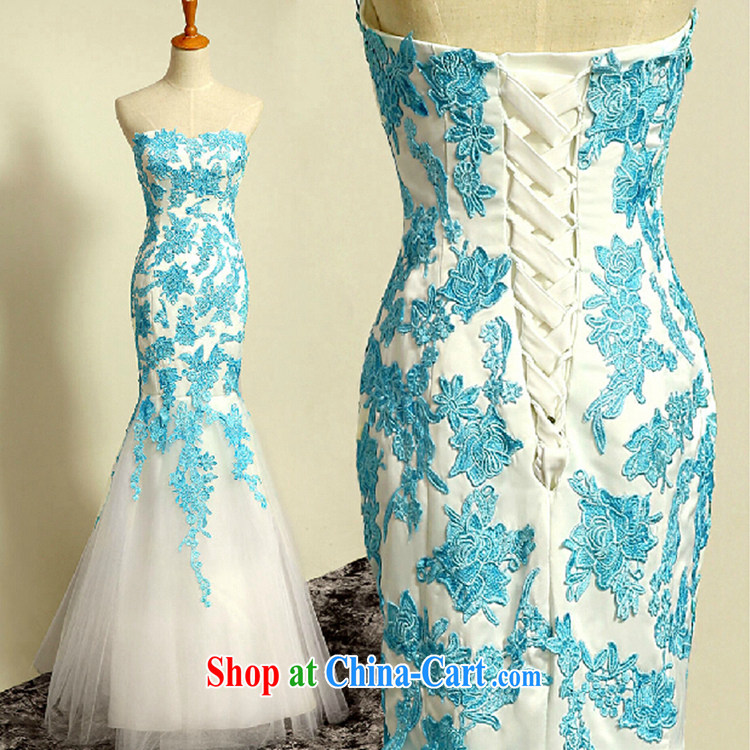 Time his bare chest at Merlion dress women Evening Dress 2015 new summer long wedding dress moderator graduation recital dress bridesmaid dress dress light blue XXL pictures, price, brand platters! Elections are good character, the national distribution, so why buy now enjoy more preferential! Health