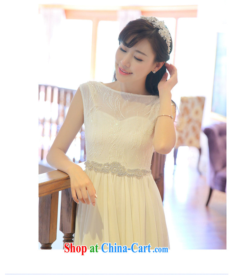 The long-awaited evening of Yuan to the staple Pearl inserts drill dress circle for snow beauty woven fairy skirt and white dress, dinner dress toast bridesmaid dress summer white L pictures, price, brand platters! Elections are good character, the national distribution, so why buy now enjoy more preferential! Health