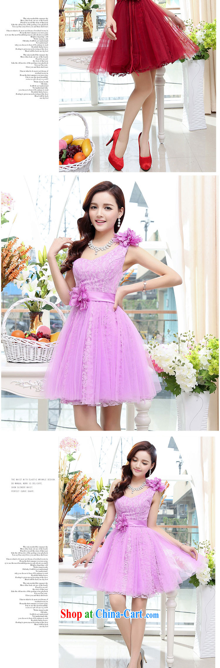from Zen wedding 2015 summer new dresses short Web dress bridesmaid sister skirt, shoulder the root yarn large erase chest dress apricot XL pictures, price, brand platters! Elections are good character, the national distribution, so why buy now enjoy more preferential! Health