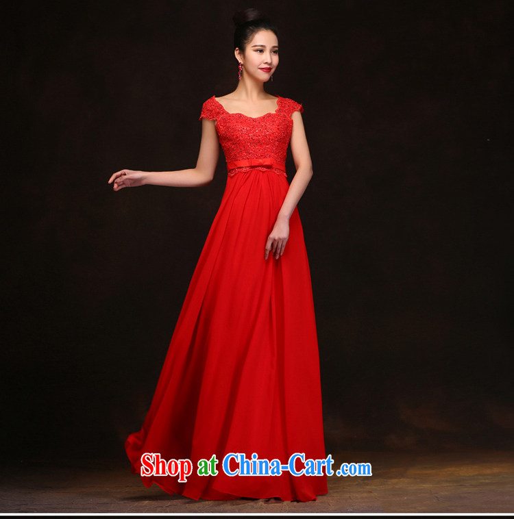 Pure bamboo love yarn bows service 2015 new Korean Red pregnant wedding long bridal wedding dress banquet dress girls summer normal, M pictures, price, brand platters! Elections are good character, the national distribution, so why buy now enjoy more preferential! Health