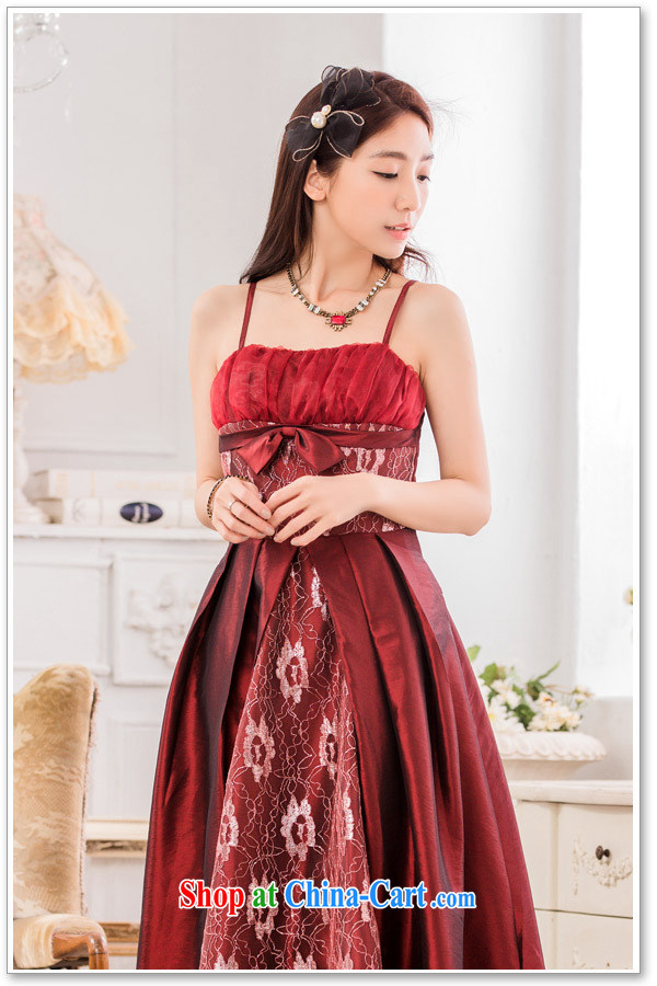 AIDS has been Qi stylish evening show the large long evening dress larger dresses T A 9734 - 1 wine red XXXL pictures, price, brand platters! Elections are good character, the national distribution, so why buy now enjoy more preferential! Health