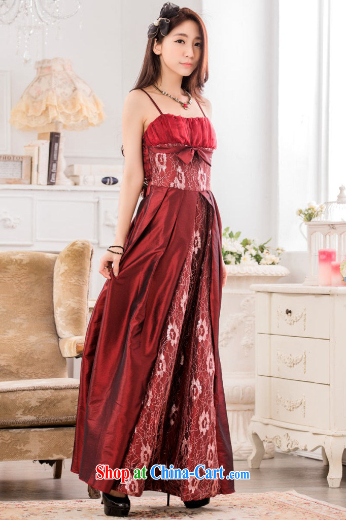 AIDS has been Qi stylish evening show the large long evening dress larger dresses T A 9734 - 1 wine red XXXL pictures, price, brand platters! Elections are good character, the national distribution, so why buy now enjoy more preferential! Health