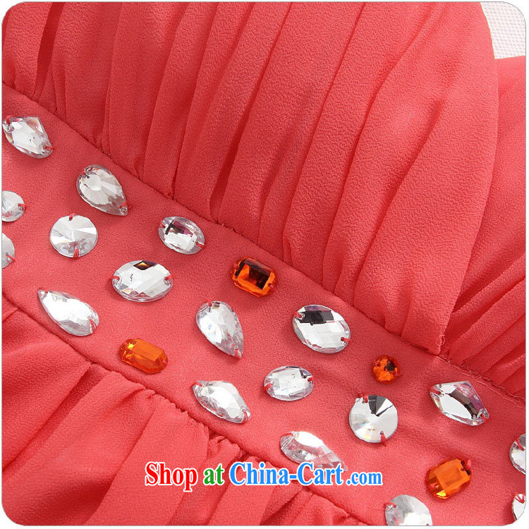 AIDS has been Qi sexy V collar scarf manually staple Pearl Light drill high snow woven dress small dress dresses T A 9632 - 1 red XXXL pictures, price, brand platters! Elections are good character, the national distribution, so why buy now enjoy more preferential! Health