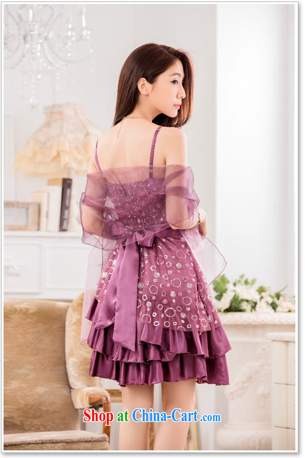 AIDS has been Qi evening show the Evening dress, bow-tie straps small dress T A 9838 - 1 purple XXXL pictures, price, brand platters! Elections are good character, the national distribution, so why buy now enjoy more preferential! Health