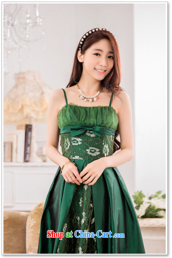 AIDS has been Qi stylish evening show the large long evening dress larger dresses T A 9734 - 1 green XXXL pictures, price, brand platters! Elections are good character, the national distribution, so why buy now enjoy more preferential! Health