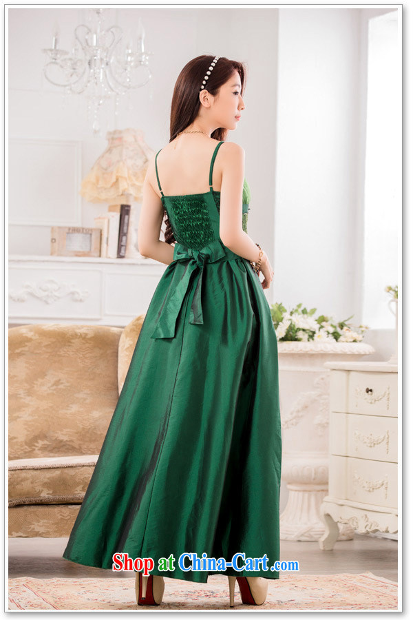 AIDS has been Qi stylish evening show the large long evening dress larger dresses T A 9734 - 1 green XXXL pictures, price, brand platters! Elections are good character, the national distribution, so why buy now enjoy more preferential! Health
