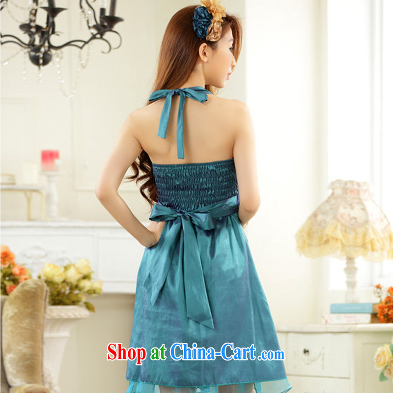 AIDS has been Qi simple thin waist must also tie-in dinner dress small dress dresses T A 9927 - 1 green XXXL, AIDS has Qi (Aiyaqi), online shopping