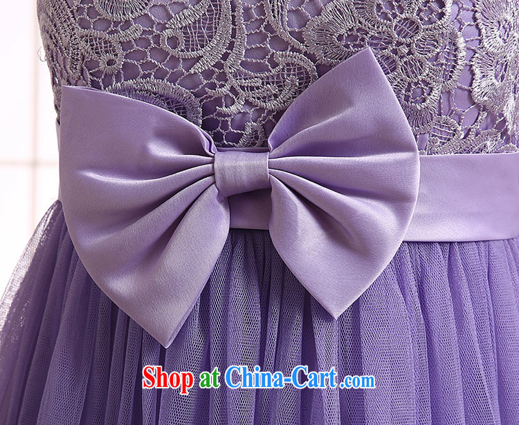 Imperial Palace, bridesmaid dress new bridesmaid mission Small dress lace the shoulder and sisters short skirts, bridal shaggy dress short bridesmaid dress a shoulder purple XL (120 - 135 ) jack pictures, price, brand platters! Elections are good character, the national distribution, so why buy now enjoy more preferential! Health