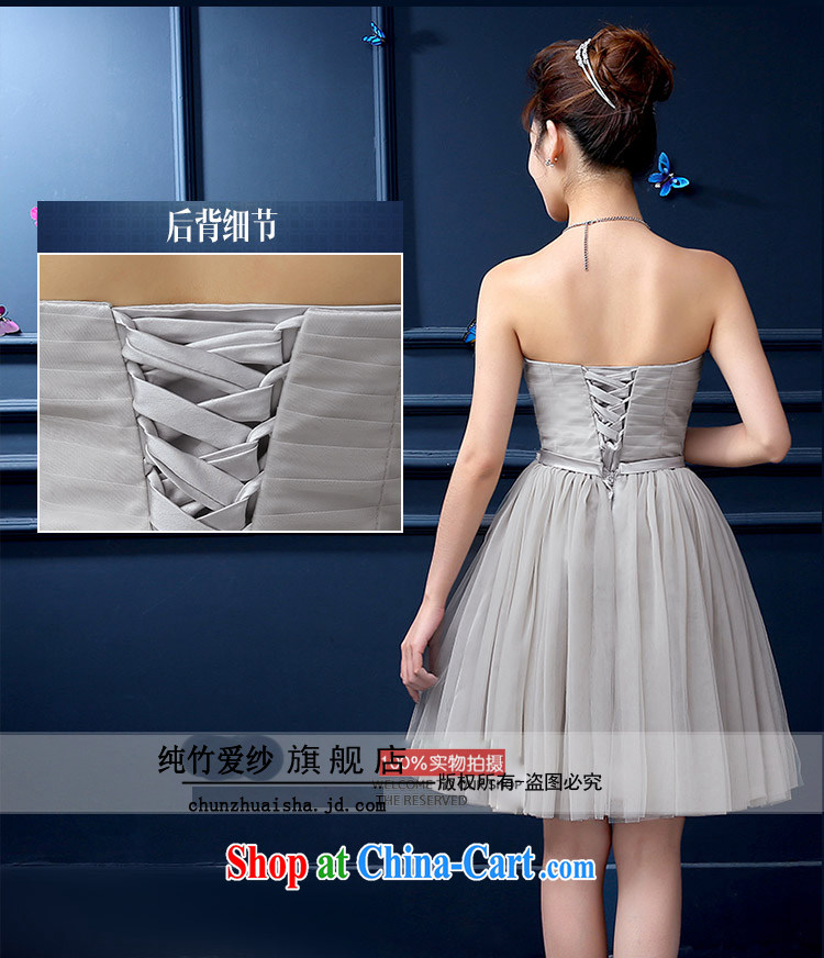 Pure bamboo yarn love 2015 New Red bridal wedding dress long evening dress evening dress uniform toasting red shoulders beauty dress light gray D tailored contact Customer Service pictures, price, brand platters! Elections are good character, the national distribution, so why buy now enjoy more preferential! Health