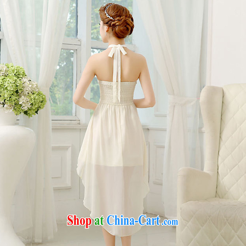 Imperial Palace, serving toast bridesmaid dress 2015 new uniforms tail short, small dress sister dress champagne color XL (120 - 135 ) jack, Imperial Palace (yuumuu), online shopping