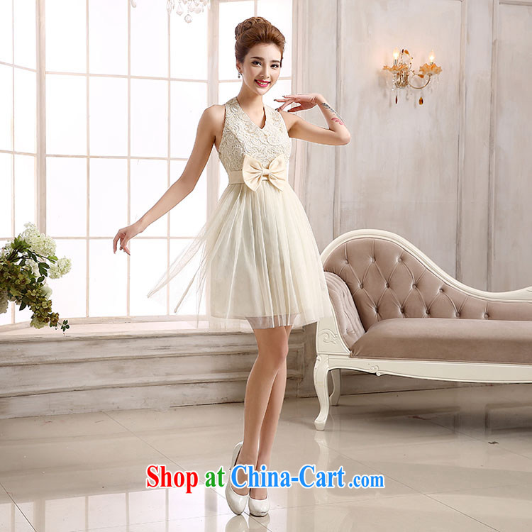 Imperial Palace, short dress 2015 new bridesmaid dress short shoulders small dress dress bridal Dinner served toast bridesmaid dress pink XL (120 - 135 ) jack pictures, price, brand platters! Elections are good character, the national distribution, so why buy now enjoy more preferential! Health