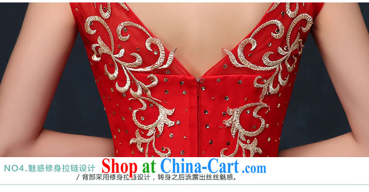 Luang Prabang in 2015 new summer dress red Fung Mo 9 days embroidery marriages served toast crowsfoot evening dress red XL pictures, price, brand platters! Elections are good character, the national distribution, so why buy now enjoy more preferential! Health