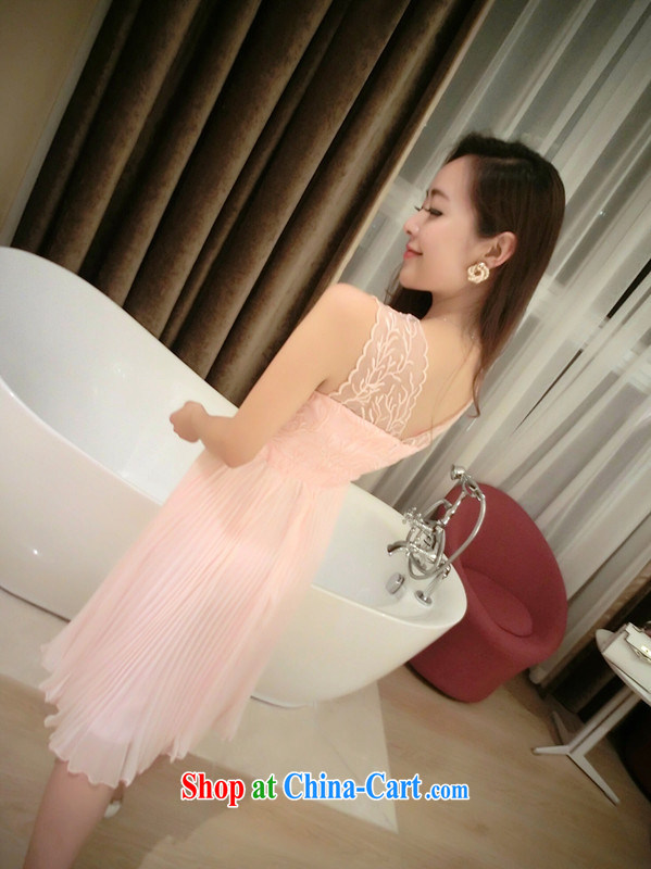 Snow, The 2015 summer heavy industry, name-yuan-waist style beauty snow woven dresses lace 100 hem dress bridesmaid dress dress pink 620 pink L pictures, price, brand platters! Elections are good character, the national distribution, so why buy now enjoy more preferential! Health