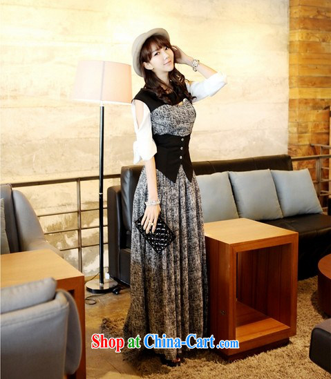 The pixel according to 2015 Bohemia, long skirt dress snow woven leave two-piece dresses the code snow woven skirt picture color XL pictures, price, brand platters! Elections are good character, the national distribution, so why buy now enjoy more preferential! Health