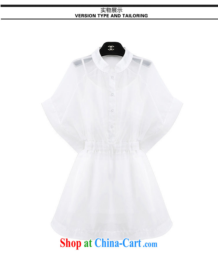2015 summer small fresh fly cuff waist-large European root yarn, with a two-piece dress 239 blue XL pictures, price, brand platters! Elections are good character, the national distribution, so why buy now enjoy more preferential! Health