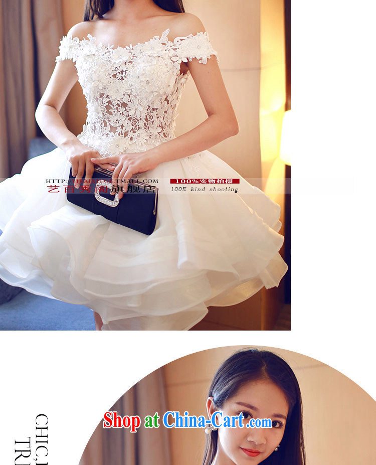 Art 100 Su Ge 2015 sense of the word shoulder Evening Dress Original Design dinner appointment elegant beauty sleeveless bridesmaid dress short skirt white custom + $30 white custom + $30 pictures, price, brand platters! Elections are good character, the national distribution, so why buy now enjoy more preferential! Health