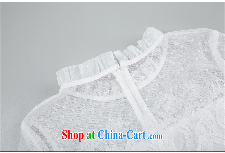 Elizabeth had mentioned, 2015 summer new elegance dress long skirt and collar embroidery lace stitching Web yarn beauty dresses support payments white XL pictures, price, brand platters! Elections are good character, the national distribution, so why buy now enjoy more preferential! Health