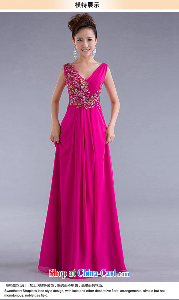 Time his wedding dress toast Service Bridal Fashion 2015 new dual-shoulder Evening Dress long, decorated in late in the evening dresses skirts girls bridesmaid service sister dress red XXL pictures, price, brand platters! Elections are good character, the national distribution, so why buy now enjoy more preferential! Health