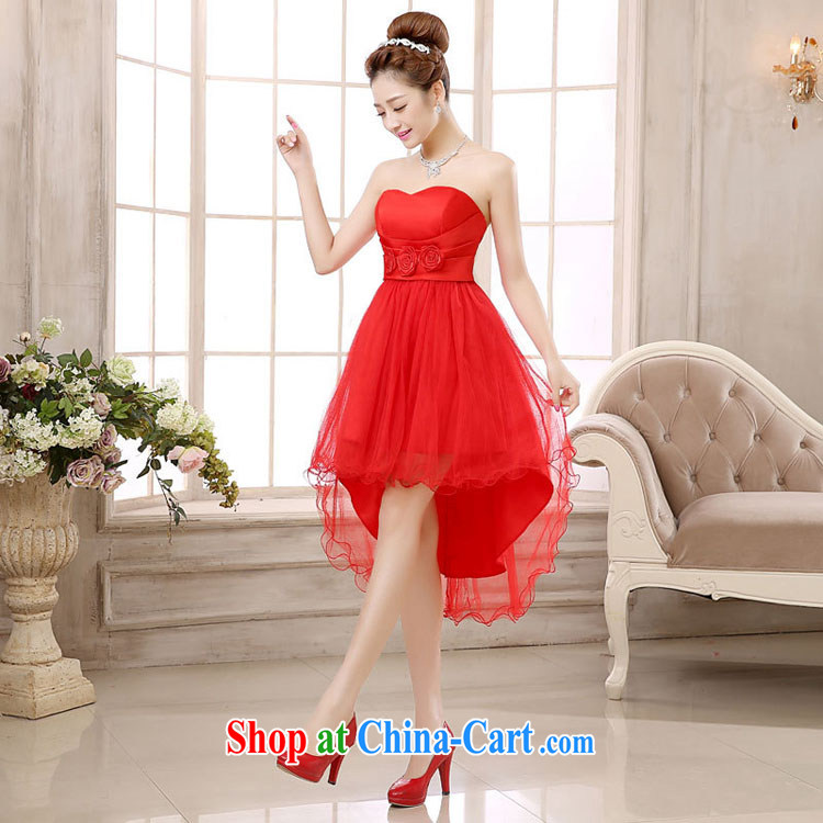 Imperial Palace, bridesmaid dress tail skirt red short performances, small dress bride wiped his chest serving toast bridesmaid dresses small 2015 New Red XL (120 - 135 ) jack pictures, price, brand platters! Elections are good character, the national distribution, so why buy now enjoy more preferential! Health
