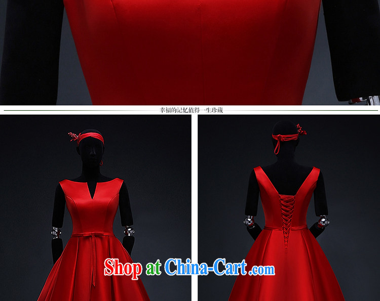 The Greek Cypriot, Mona Lisa (XILUOSHA) red Satin wedding dresses 2015 spring bridal shaggy dress dress wedding toast in their long, China Red XXL pictures, price, brand platters! Elections are good character, the national distribution, so why buy now enjoy more preferential! Health