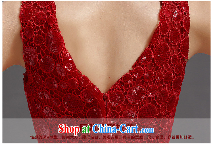 Beautiful ornaments dress 2015 new, luxurious, elegant and sexy Deep V for long fall dress moderator performance service red made contact Customer Service pictures, price, brand platters! Elections are good character, the national distribution, so why buy now enjoy more preferential! Health