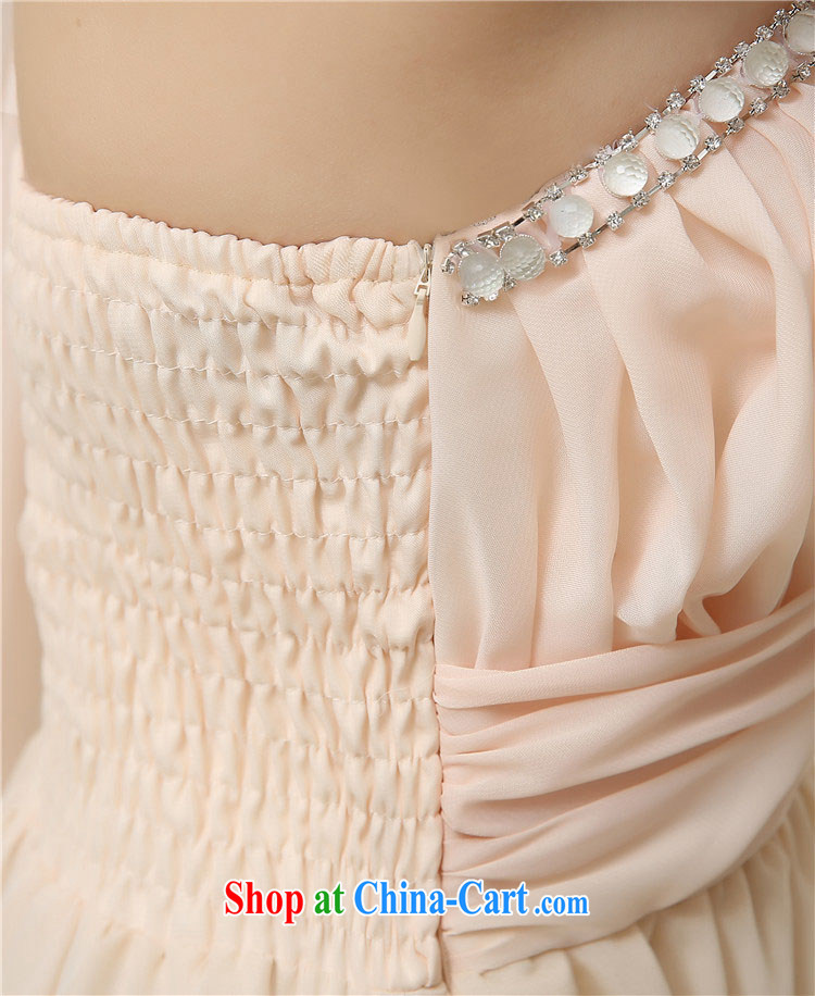 Imperial Palace, evening dress, long skirt and sisters fine nails Pearl double-shoulder bridesmaid dress sister serving Korean bows service dress champagne color, pictures, price, brand platters! Elections are good character, the national distribution, so why buy now enjoy more preferential! Health