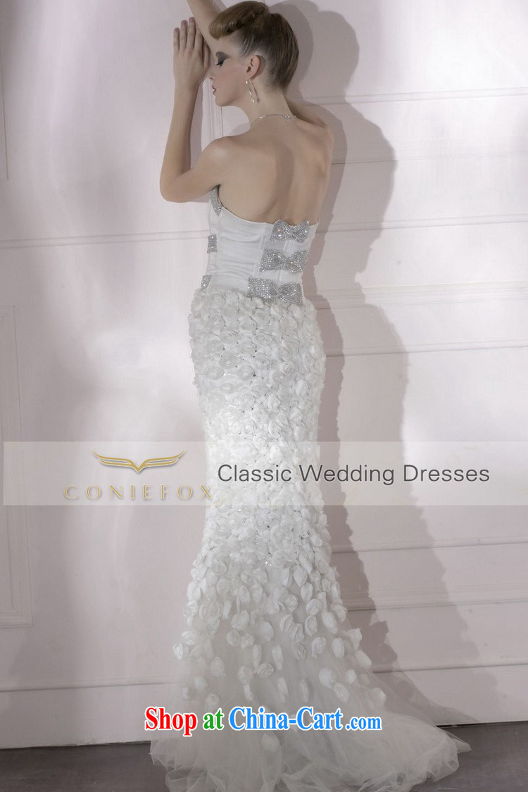 Creative Fox Tuxedo white erase chest long wedding dresses banquet night pack and dress dress sexy at Merlion dress beauty graphics thin 80,685 white XXXL pictures, price, brand platters! Elections are good character, the national distribution, so why buy now enjoy more preferential! Health