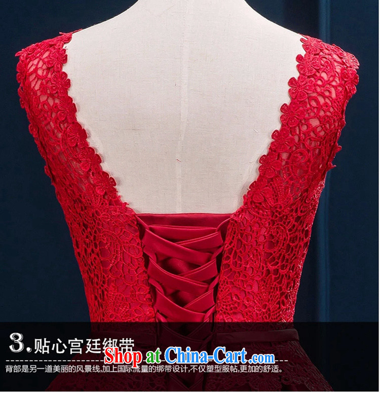 Time his dress 2015 new summer fashion bridal red wedding dress short-field shoulder banquet dress high waist pregnant women served toast red XL pictures, price, brand platters! Elections are good character, the national distribution, so why buy now enjoy more preferential! Health
