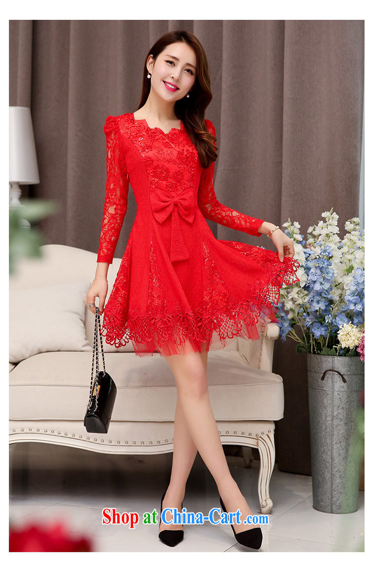 Toasting Service Bridal 2015 spring and summer New red long-sleeved, long wedding dresses wedding dress back door girls red long-sleeved XXL (in stock, pictures, price, brand platters! Elections are good character, the national distribution, so why buy now enjoy more preferential! Health