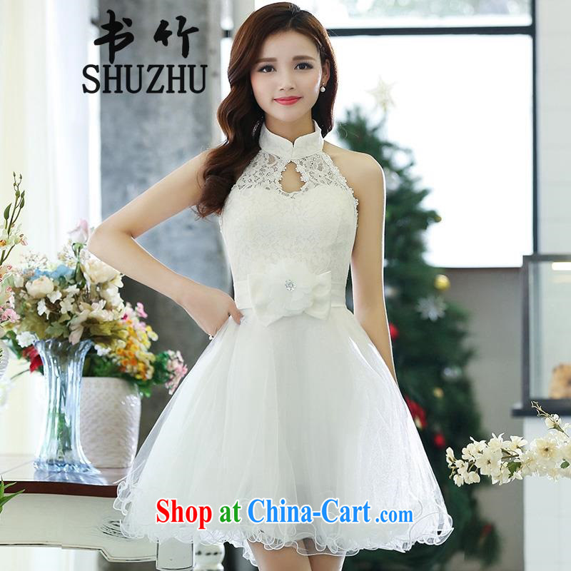 wedding dresses wedding spring and summer banquet is too short, the dress skirt the betrothal bridal toast clothing bridesmaid dress the code purple S, C 2 flows toward the (C 2 CHAOCHAO), online shopping