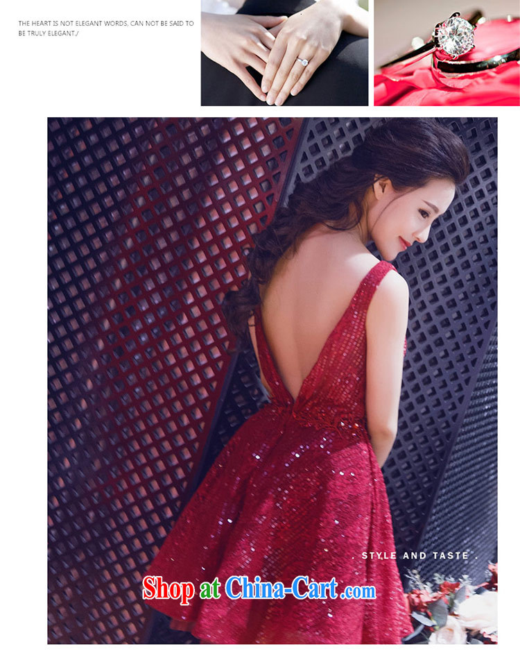 Love Life new, summer 2015 Korean sweet field shoulder-neck 100 hem dresses bridal wedding dress uniform toast bridesmaid evening dress wine red XXL pictures, price, brand platters! Elections are good character, the national distribution, so why buy now enjoy more preferential! Health
