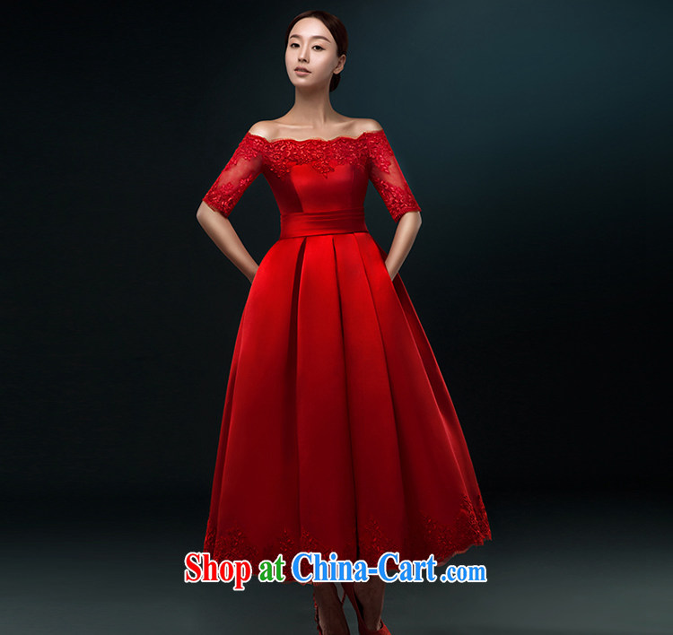 The Greek, Mona Lisa (XILUOSHA) bridal dresses summer Satin bows in serving the cuff long in Europe and dress a shoulder wedding dresses spring 2015 wine red XXL pictures, price, brand platters! Elections are good character, the national distribution, so why buy now enjoy more preferential! Health