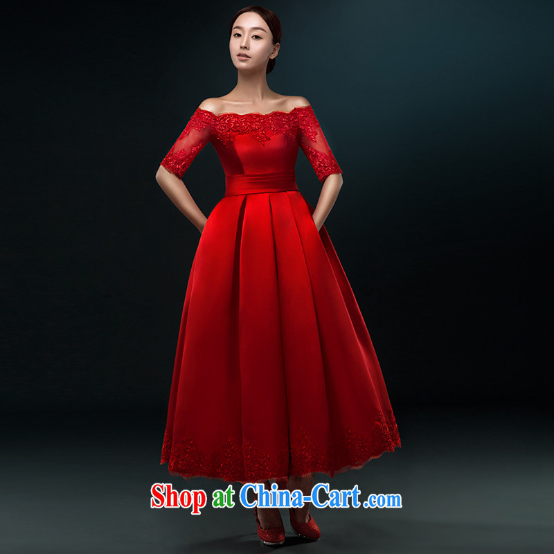 The Greek, Mona Lisa (XILUOSHA) bridal dresses summer Satin bows in serving the cuff long in Europe and Evening dress a shoulder wedding dresses 2015 spring wine red XXL, Greek Cypriot, Mona Lisa (XILUOSHA), shopping on the Internet