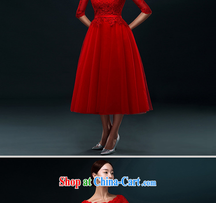 The Greek, Mona Lisa (XILUOSHA) Wedding dress bridal toast in serving long wedding dress cuff in female banquet dress 2015 new summer China Red XL pictures, price, brand platters! Elections are good character, the national distribution, so why buy now enjoy more preferential! Health