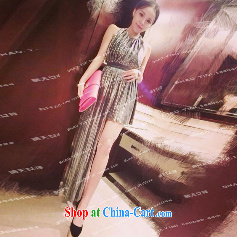 New graphics thin irregular street metal, dress dress long skirt 4947 figure color codes, fruit (QINGGUO), and, on-line shopping