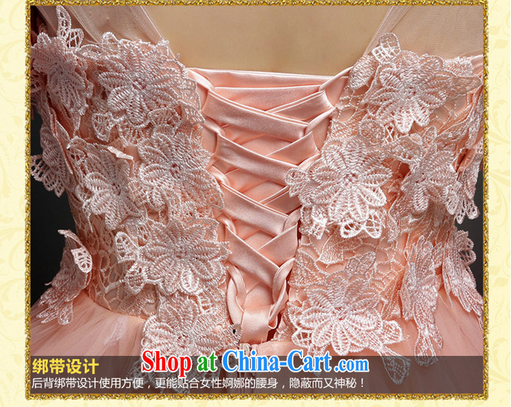 Summer 2015 new bridesmaid dresses small firm a shoulder short bows serving female evening dinner reception wedding dress pleasant bride meat pink XXL pictures, price, brand platters! Elections are good character, the national distribution, so why buy now enjoy more preferential! Health