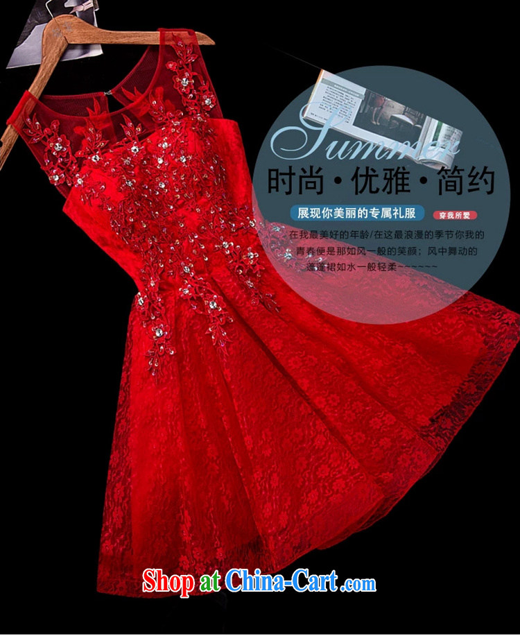 Syria Time 2015 new small dress red bridal toast serving short married women dress lace dresses summer dresses small female Red XXL pictures, price, brand platters! Elections are good character, the national distribution, so why buy now enjoy more preferential! Health
