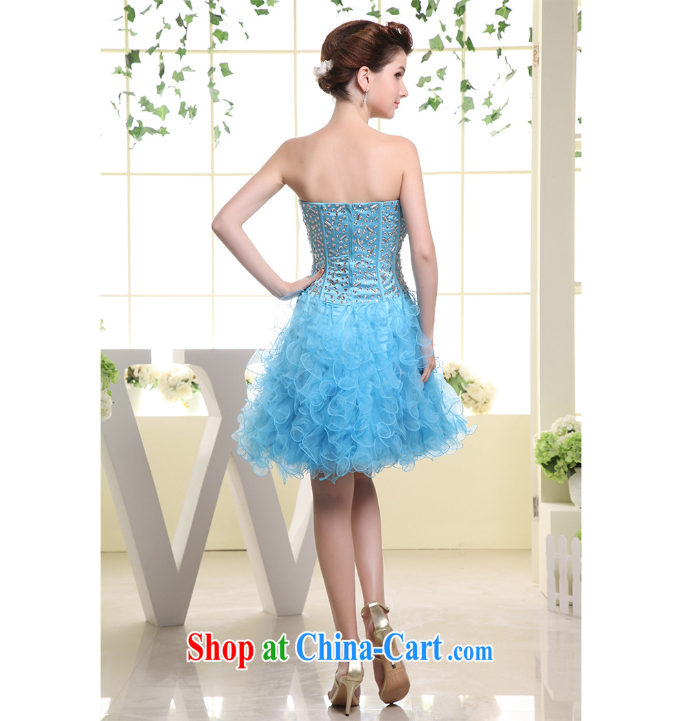 The beautiful yarn new luxury with drill Mary Magdalene Beauty Chest small short skirts and stylish european, zip bride 2015 new bridesmaid dress factory direct. Pictures, price, brand platters! Elections are good character, the national distribution, so why buy now enjoy more preferential! Health