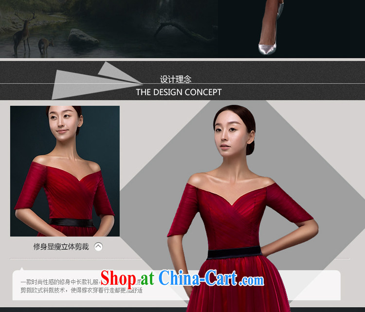 The Greek, Mona Lisa (XILUOSHA) bridal toast in their marriage cuff small dress girls in long, banquet dress 2015 new the wedding dress summer wine red XXL pictures, price, brand platters! Elections are good character, the national distribution, so why buy now enjoy more preferential! Health