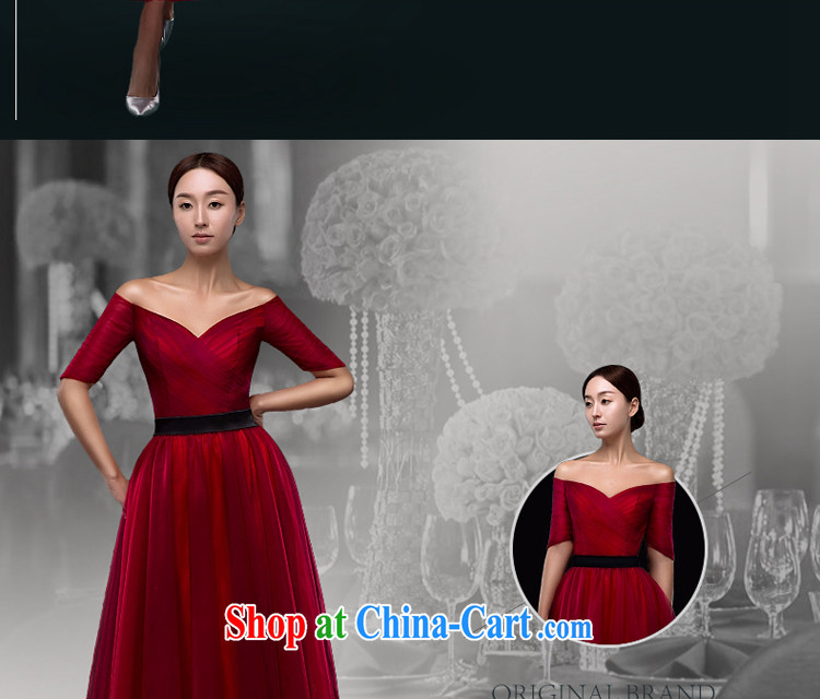 The Greek, Mona Lisa (XILUOSHA) bridal toast in their marriage cuff small dress girls in long, banquet dress 2015 new the wedding dress summer wine red XXL pictures, price, brand platters! Elections are good character, the national distribution, so why buy now enjoy more preferential! Health