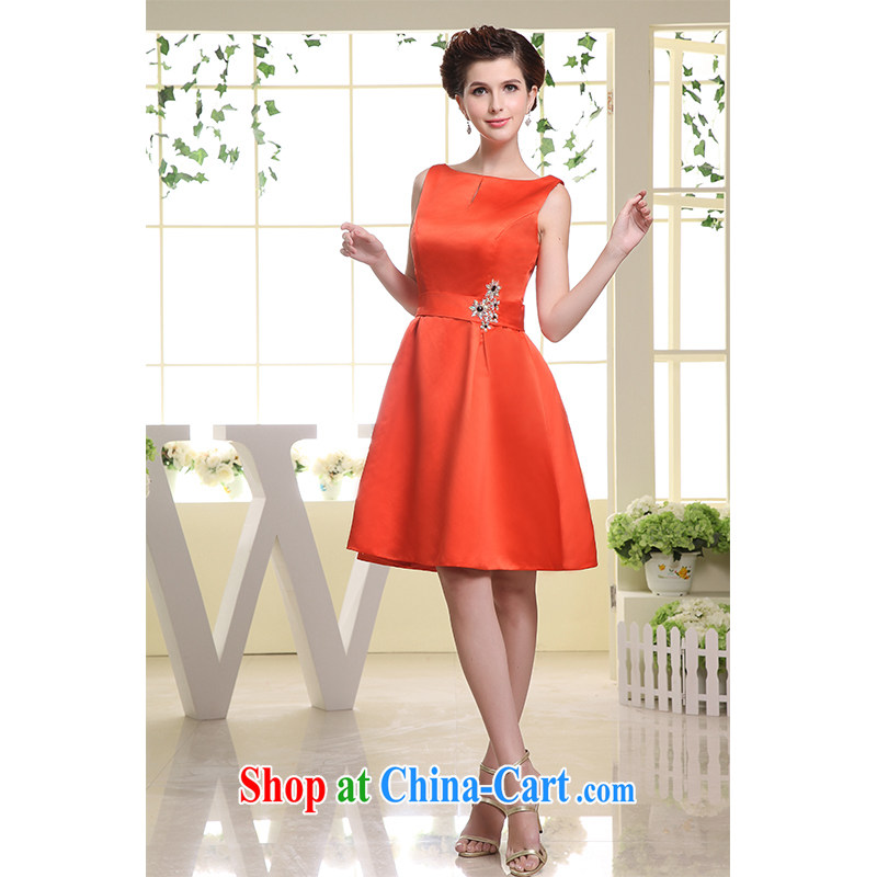 The beautiful yarn 2015 new dual-shoulder short skirts only the US side for simple zipper bridesmaid bridal Princess skirt factory direct custom, beautiful yarn (nameilisha), shopping on the Internet