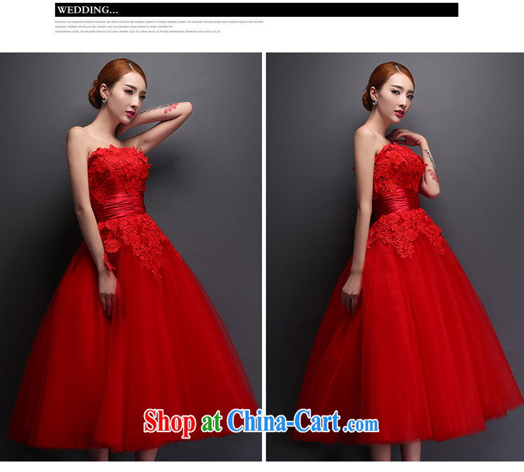 2015 new Korean fashion beauty dress marriages long bows service banquet moderator dress summer white M pictures, price, brand platters! Elections are good character, the national distribution, so why buy now enjoy more preferential! Health
