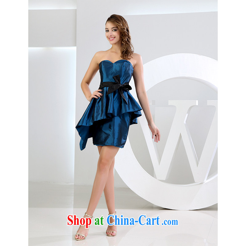 The beautiful yarn 2015 new, wipe the chest pockets and bridesmaid short skirts and stylish improved both through tie-up to Princess skirt factory direct mail packages, beautiful yarn (nameilisha), online shopping
