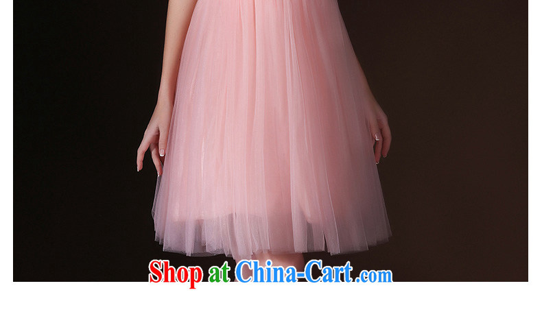 Bridal toast service 2015 spring and summer new short stylish evening dress with lace graphics thin sister dress bridesmaid clothing pink tailored Advisory Service pictures, price, brand platters! Elections are good character, the national distribution, so why buy now enjoy more preferential! Health