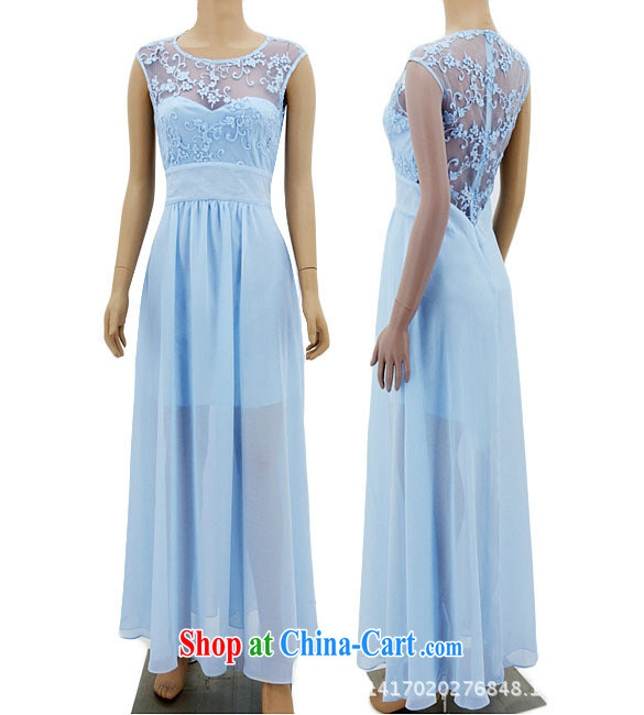 Fruit 2015 Europe and sense of beauty light blue lace spell snow woven back zipper sexy dress purple S pictures, price, brand platters! Elections are good character, the national distribution, so why buy now enjoy more preferential! Health