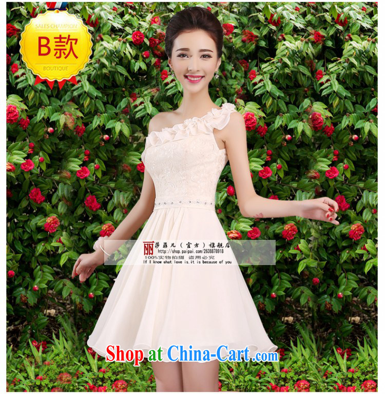 Love so Pang bridesmaid serving short summer bridesmaid dress bridesmaid clothing summer wedding bridesmaid dress short skirt and sister bridesmaid serving short paragraph F customer size. does not support returning pictures, price, brand platters! Elections are good character, the national distribution, so why buy now enjoy more preferential! Health